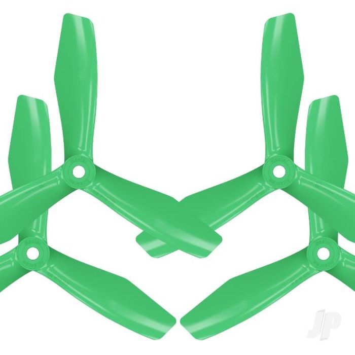 Master Airscrew 6x4.5 BN 3-Blade FPV RC Drone Propeller Props Set - Green 