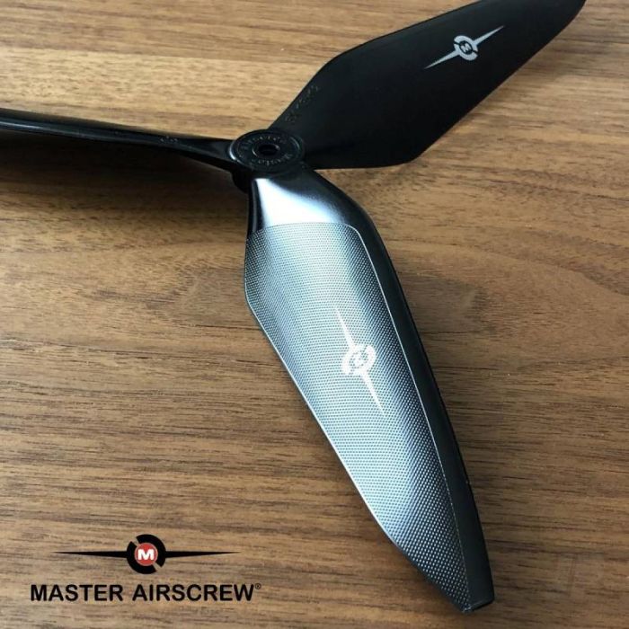 Master Airscrew 11x10 3X Power X-Class Giant Racing Drone Propeller (CW) Reverse/Pusher Orange 