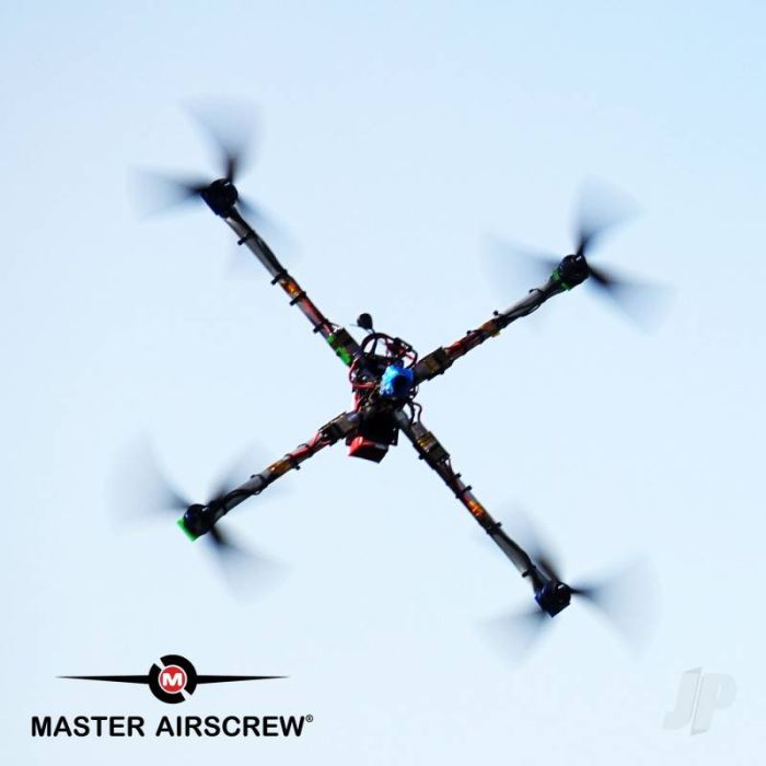 Master Airscrew 13x12 3X Power X-Class Giant Racing Drone Propeller (CCW) Blue 