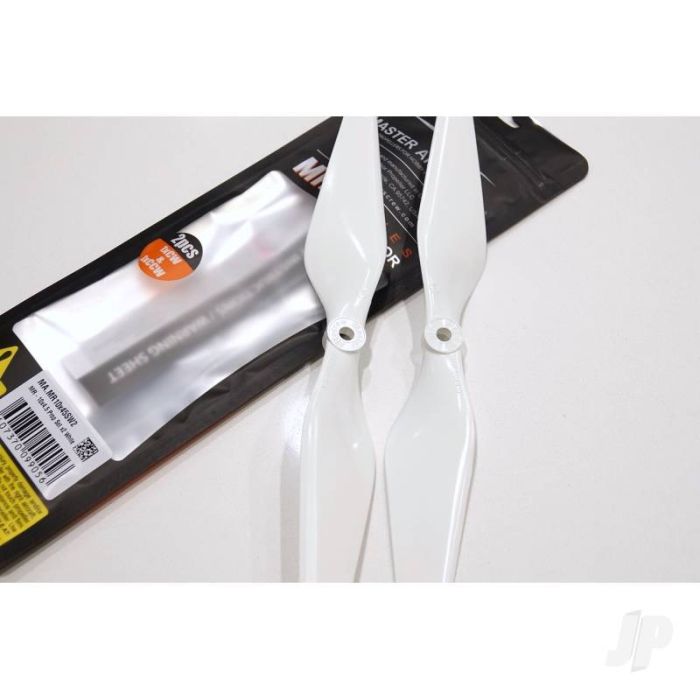 Master Airscrew 11x4.5 MR Propeller Set x2 White 