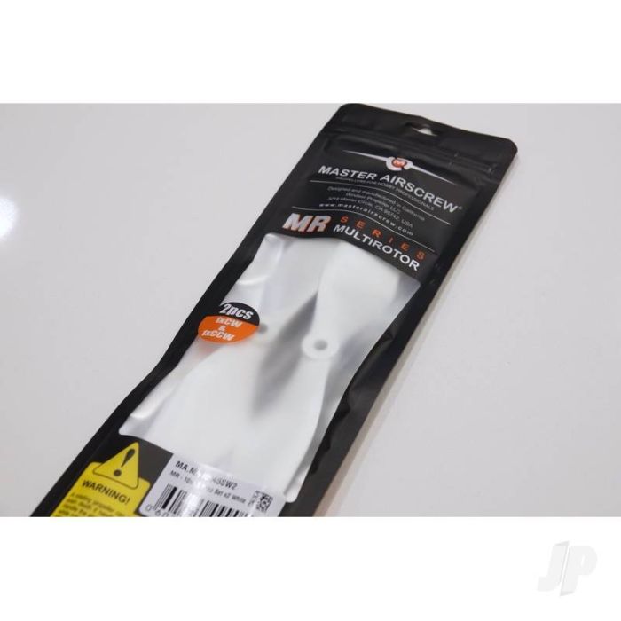 Master Airscrew 11x4.5 MR Propeller Set x2 White 