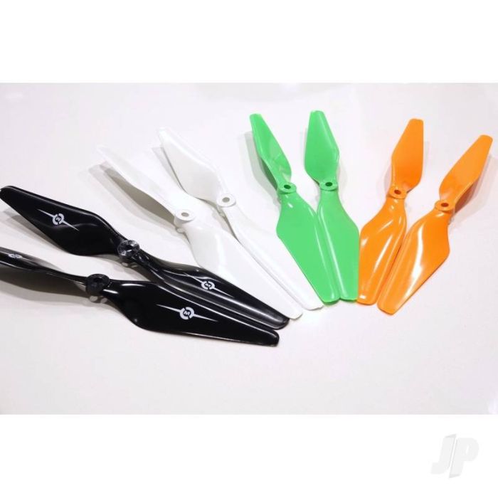 Master Airscrew 13x4.5 MR Propeller Set x2 Black 