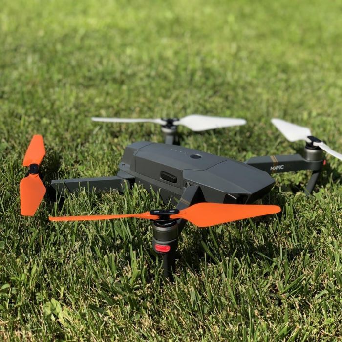 Master Airscrew STEALTH Propeller Props Set Orange - DJI Mavic Pro Platinum Drone