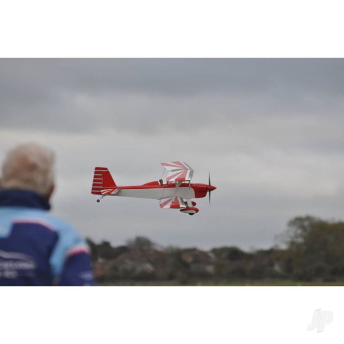Max-Thrust Double Trouble Balsa ARTF RC Plane (44in) - Red