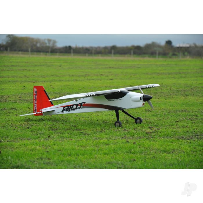 Max-Thrust Riot Balsa ARTF RC Plane (54in) - Red