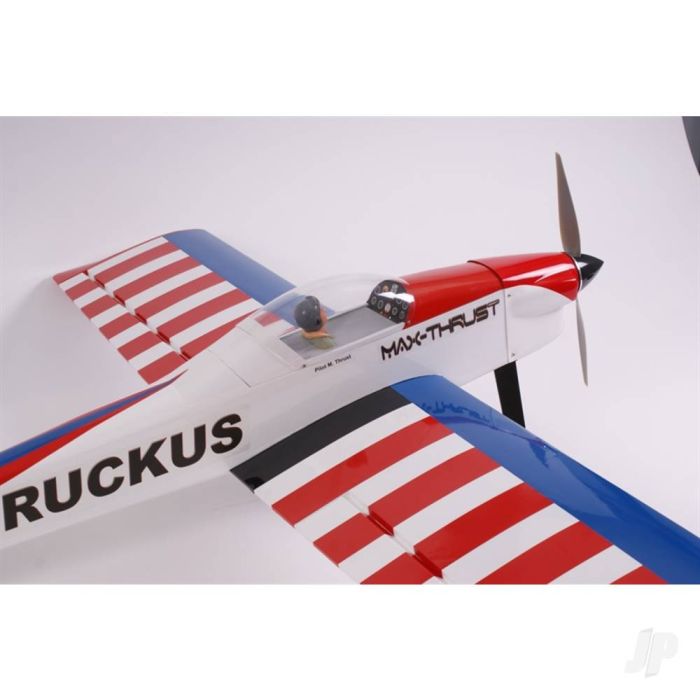Max-Thrust Ruckus Balsa ARTF RC Plane (54in) – Chippy