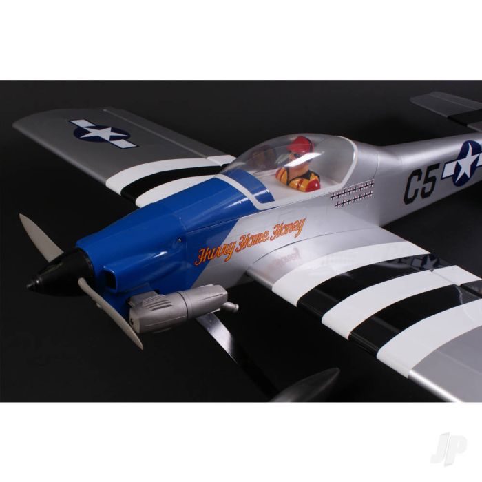 Max-Thrust Ruckus Balsa ARTF RC Plane (54in) – P-51