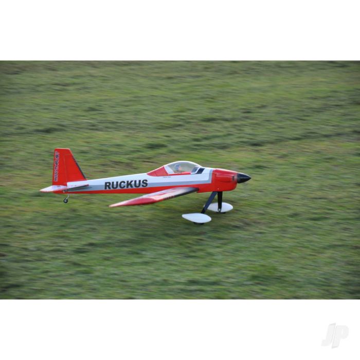 Max-Thrust Ruckus Balsa ARTF RC Plane (54in) – Red