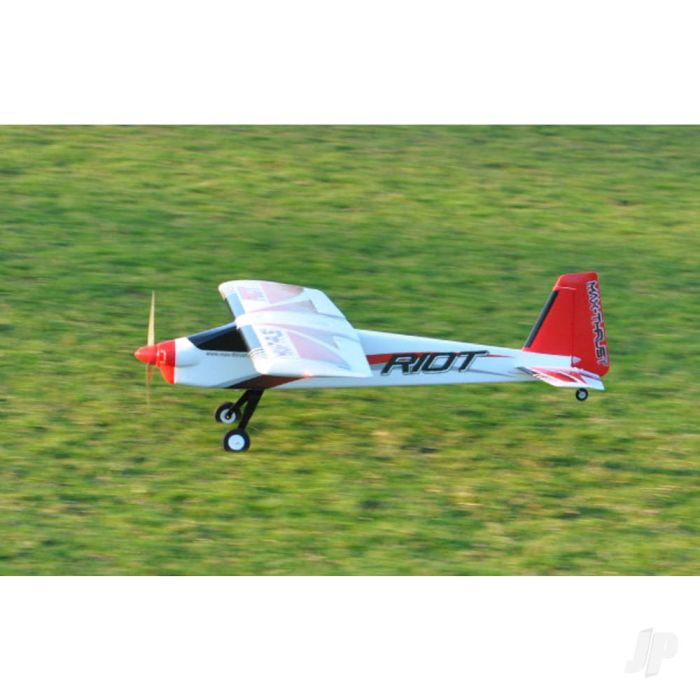 Max-Thrust Riot ARTF (no Tx/Rx/Batt) RC Plane (1400mm) – Red