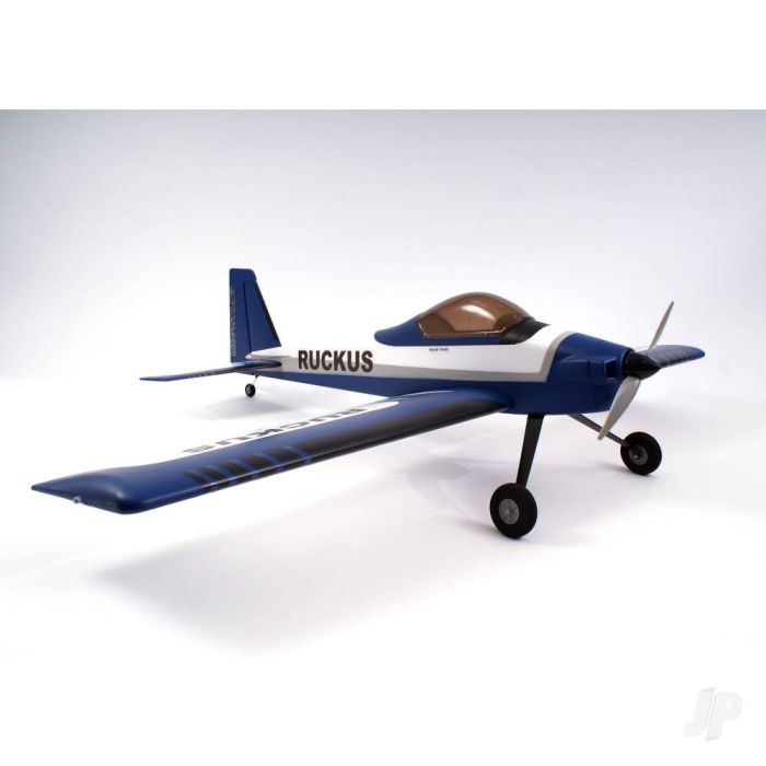 Max-Thrust Ruckus ARTF (no Tx/Rx/Batt) RC Plane (1400mm) – Blue