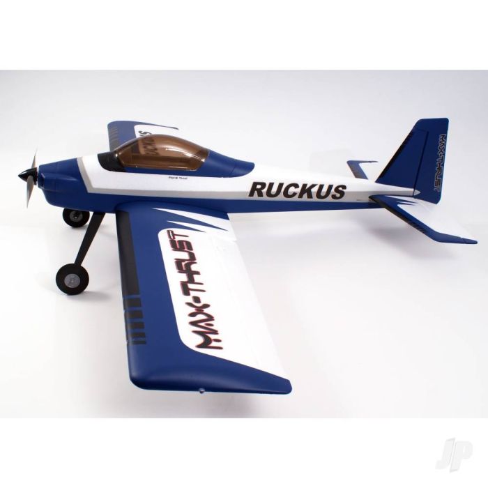 Max-Thrust Ruckus ARTF (no Tx/Rx/Batt) RC Plane (1400mm) – Blue
