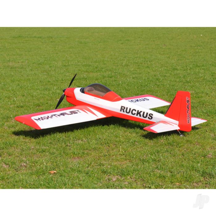 Max-Thrust Ruckus ARTF (no Tx/Rx/Batt) RC Plane (1400mm) – Red