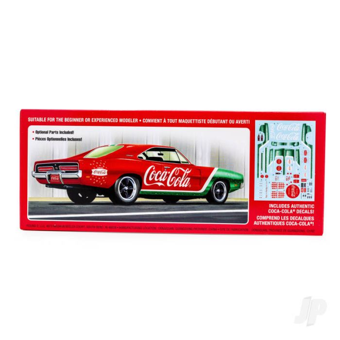 MPC 1969 Dodge Charger RT (Coca Cola) Snap (2T) Plastic Kit