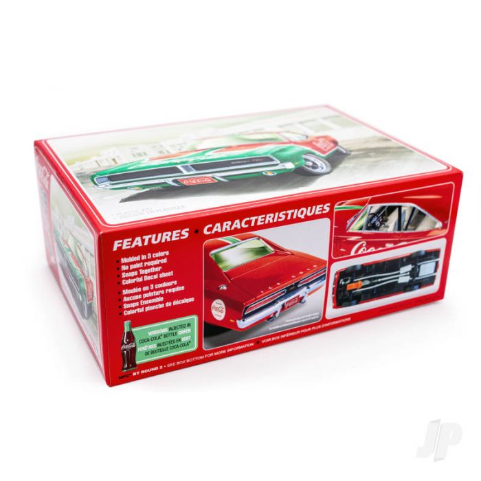 MPC 1969 Dodge Charger RT (Coca Cola) Snap (2T) Plastic Kit