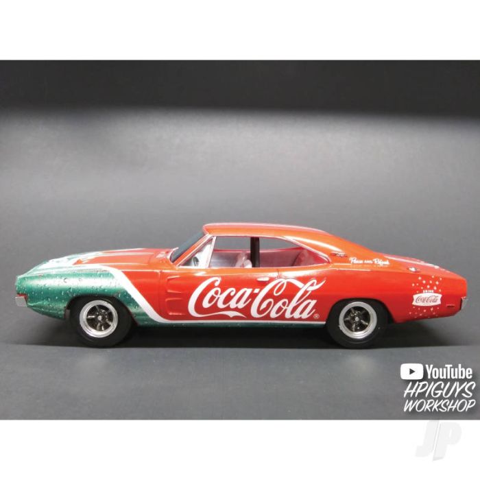 MPC 1969 Dodge Charger RT (Coca Cola) Snap (2T) Plastic Kit