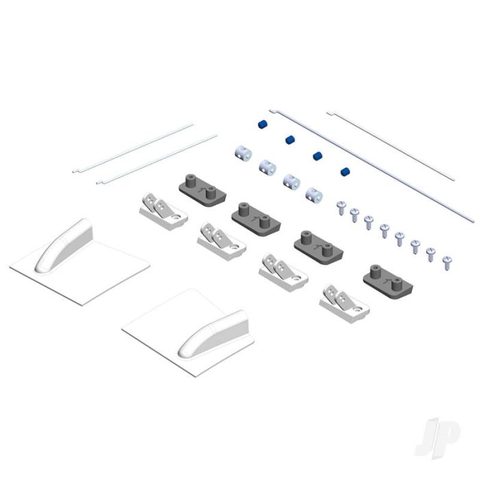 Multiplex Small parts with motor mount FunRacer