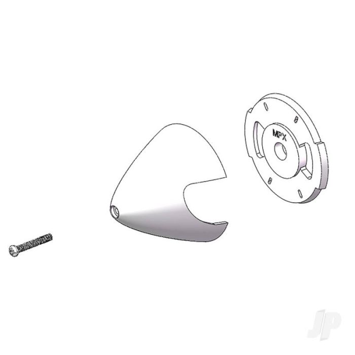 Multiplex Spinner 54mm FunCub XL 224447