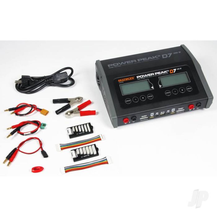 Multiplex Power Peak D7 400W Dual Charger AC/DC EQ-BID