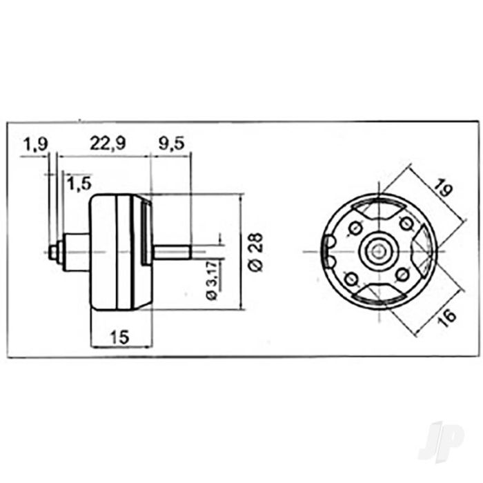 Multiplex ROXXY BL Outrunner (C28-15) Brushless Electric Motor
