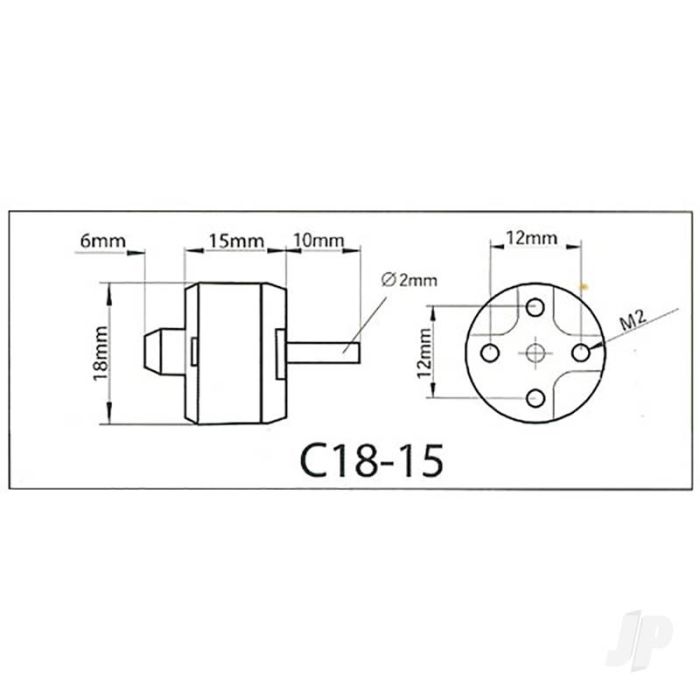 Multiplex ROXXY BL Outrunner (C18-15-25) Brushless Electric Motor