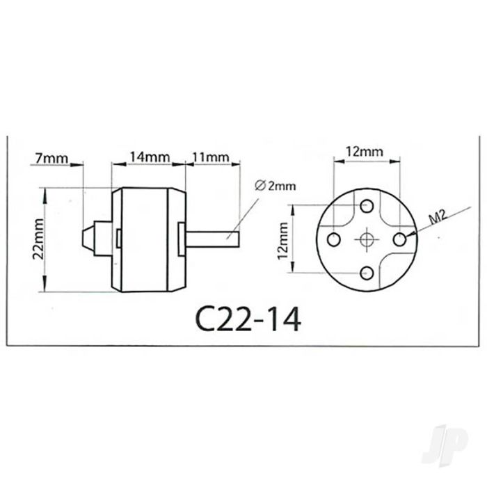 Multiplex ROXXY BL Outrunner (C22-14-31) Brushless Electric Motor