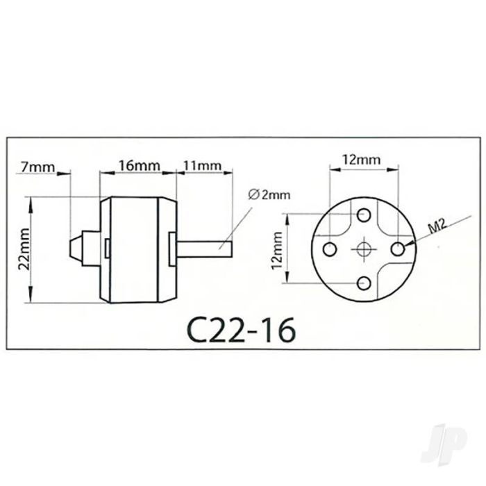 Multiplex ROXXY BL Outrunner (C22-16-18) Brushless Electric Motor