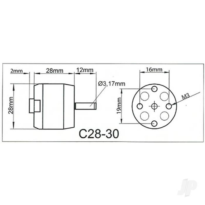 Multiplex ROXXY BL Outrunner (C28-30-12) Brushless Electric Motor