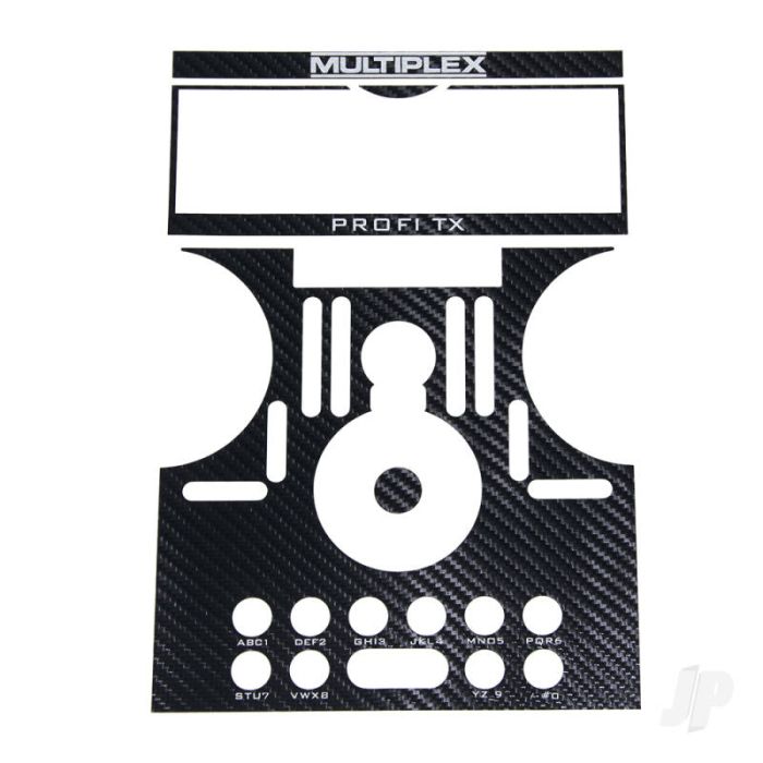 Multiplex Decal Set PROFI TX Carbon 724407
