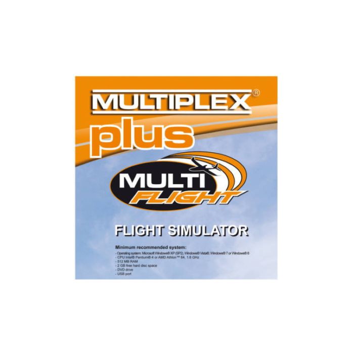 Multiplex MULTIflight Plus RC Flight Simulator CD 855332