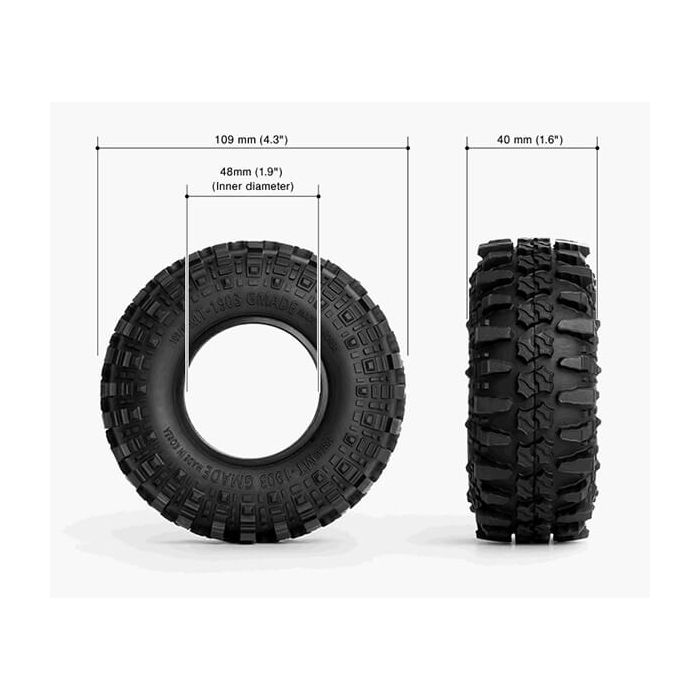 Gmade 1:10 GS01 Sawback 4ls RC Truck Jeep Scale Crawler Kit