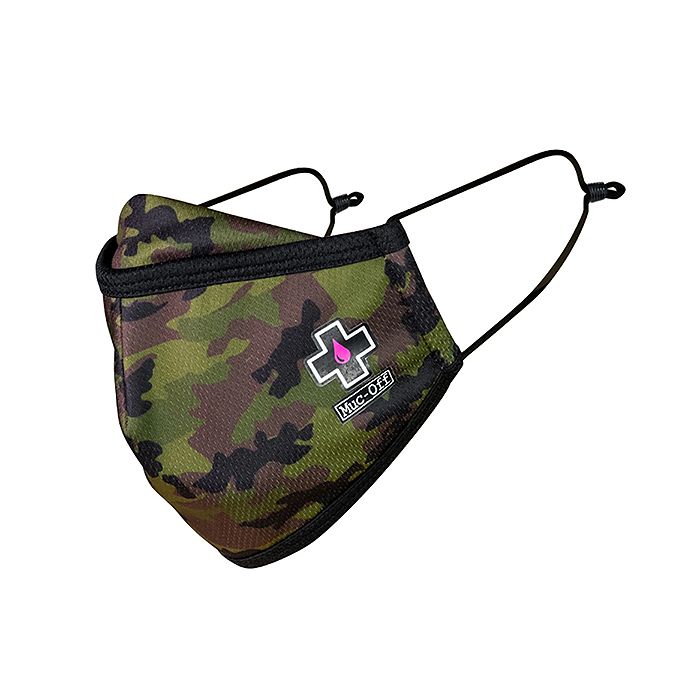 Muc-Off Reuseable Face Mask Woodland Camo - Small