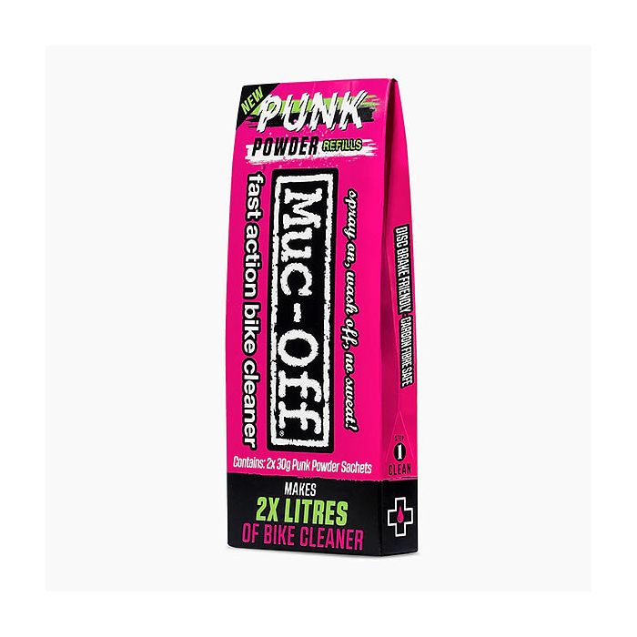 Muc-Off Punk Powder Cleaner 2 Pack (Makes 2l Of Nano Tech)