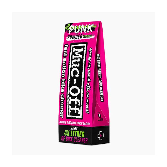 Muc-Off Punk Powder Cleaner 4 Pack (Makes 4l Of Nano Tech)