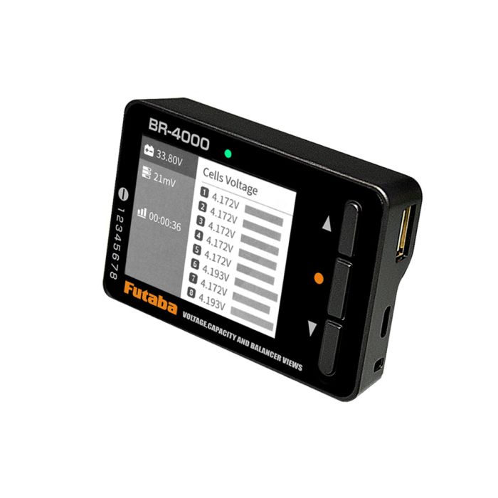 Futaba BR-4000 Battery Checker 1-8 Cells
