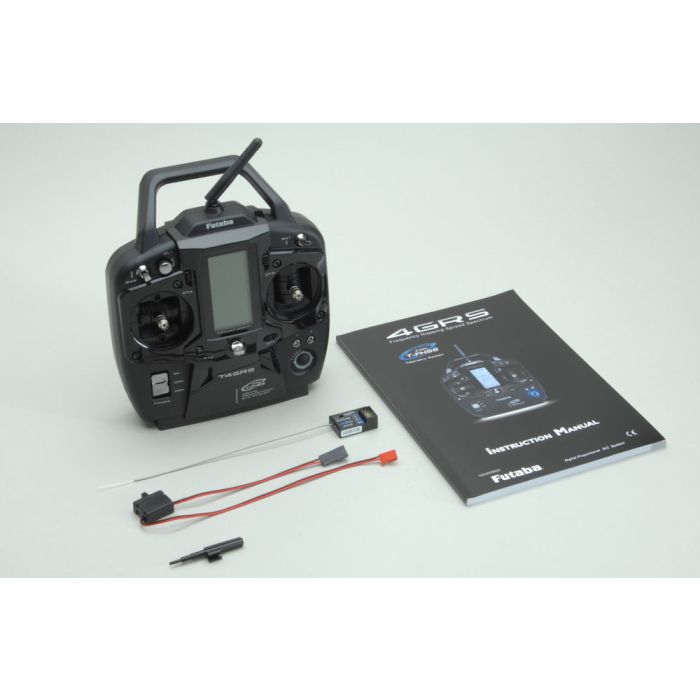 Futaba 4GRS 4-channel Surface Transmitter Radio w/ R304SB Rx Receiver