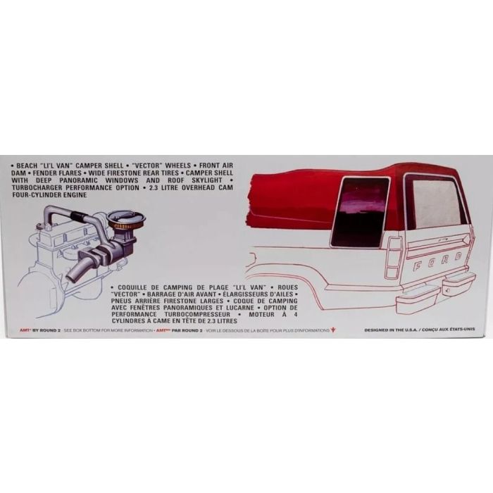 AMT 1:25 1978 Ford Courier Van / Pickup Truck Plastic Kit