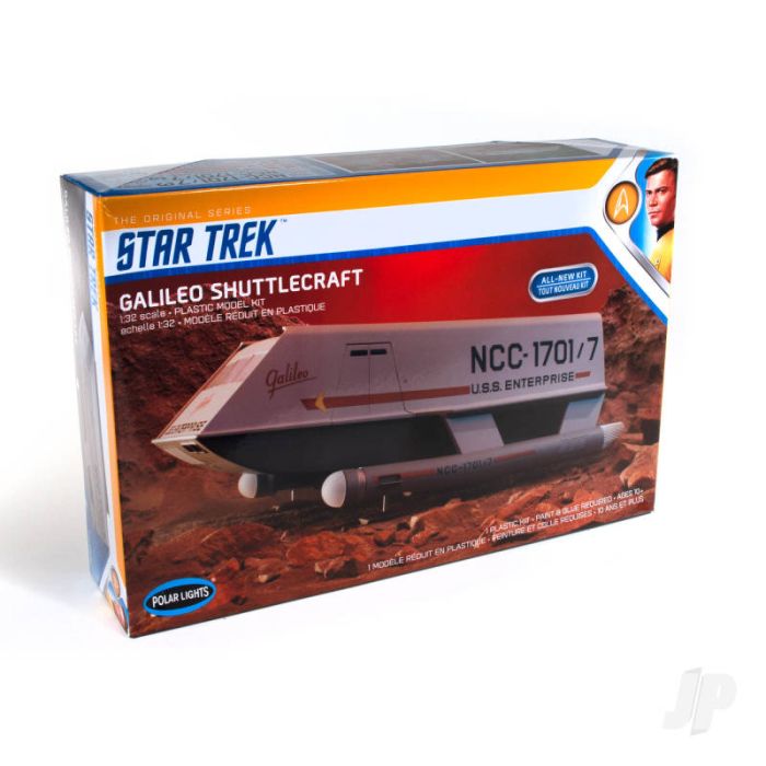 Polar Lights ST:TOS Galileo Shuttle Plastic Kit