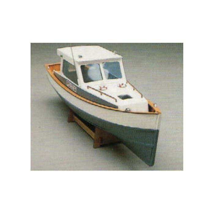 Mantua Police Boat Motor Launch 1:35 Scale Wood Ship Kit 