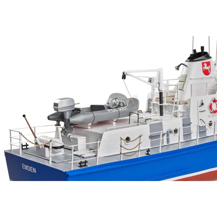 Police Boat W3 Boat with Fittings 1:25 Scale Krick Robbe Radio Control Model Kit