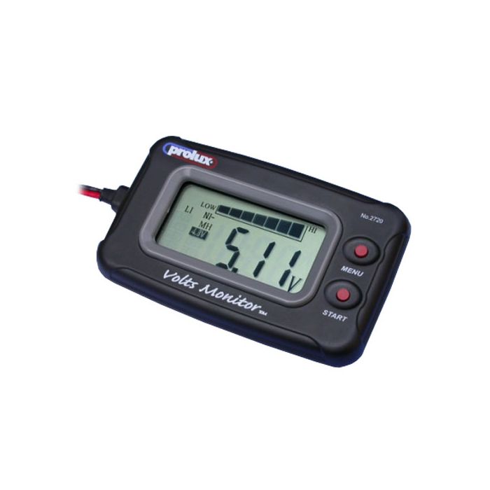 Prolux DC 3.7-20V LCD Voltmeter (LIPO/NIMH)