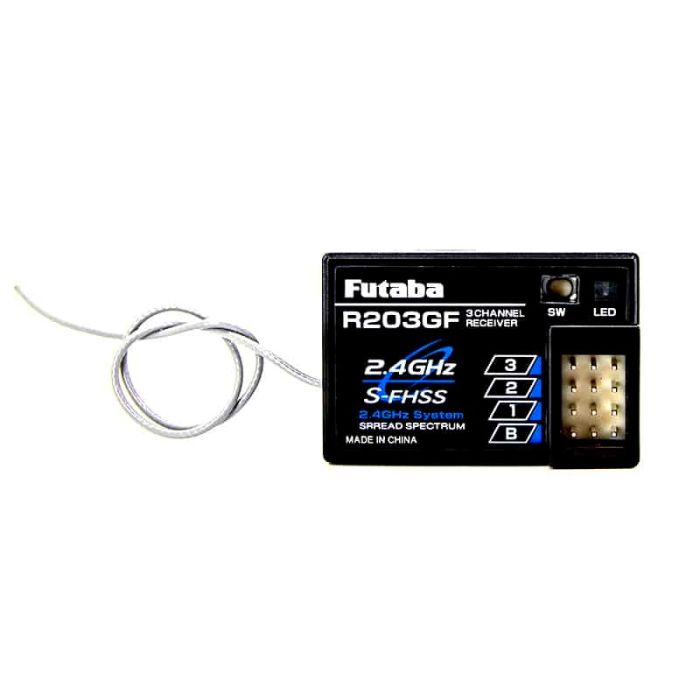 Futaba T3PV 3-channel Surface Radio with R203GF Rx