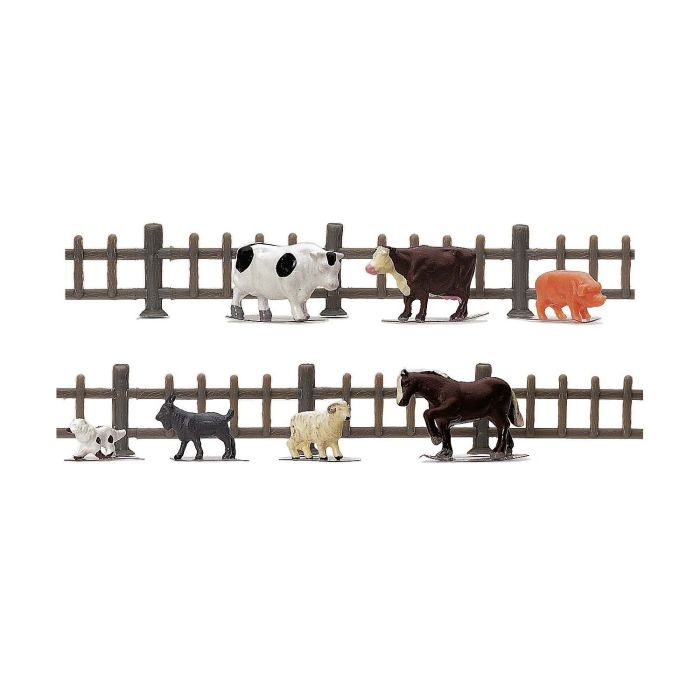 1:76 Scale Farm Animals - Hornby Train Track Accessories 00 Gauge
