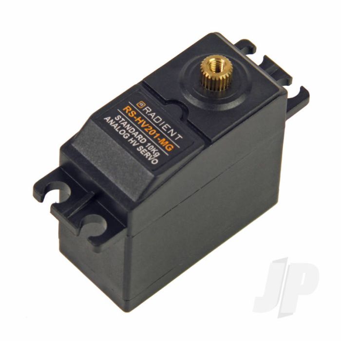 Radient RS-HV201-MG Standard Servo 10kg Analog High Torque Metal Geared