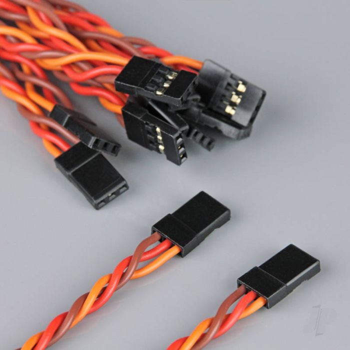 Radient JR HD Twisted Male to Male 200mm (6 pcs) 