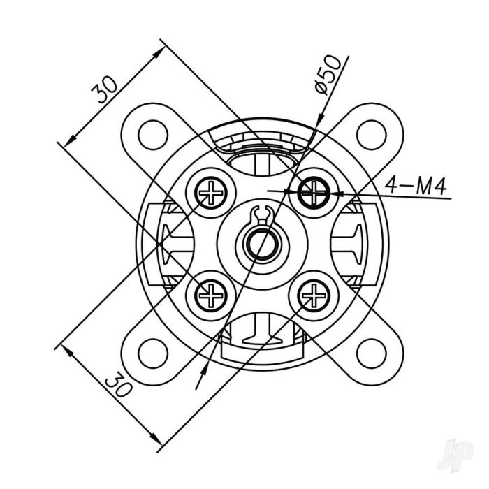 Radient Brushless Motor 5055 760KV (3-5S)