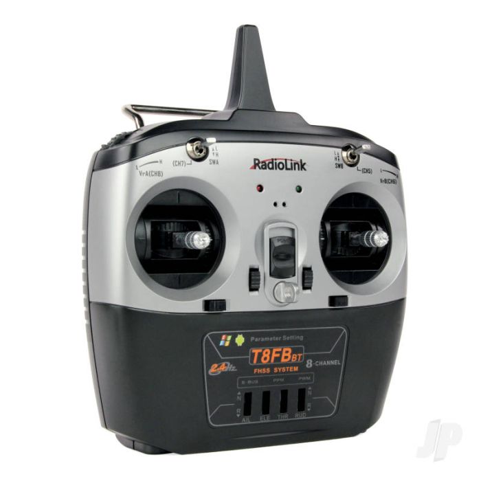 Radiolink T8FB-BT 2.4GHz 8-Ch Transmitter w/Bluetooth + 2x Receivers - Mode 1