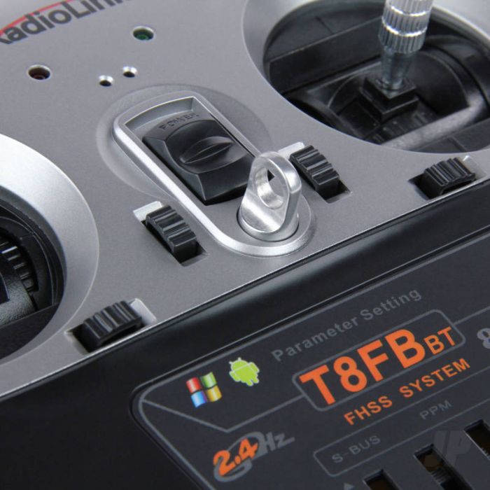 Radiolink T8FB-BT 2.4GHz 8-Ch Transmitter w/Bluetooth + 2x Receivers - Mode 1