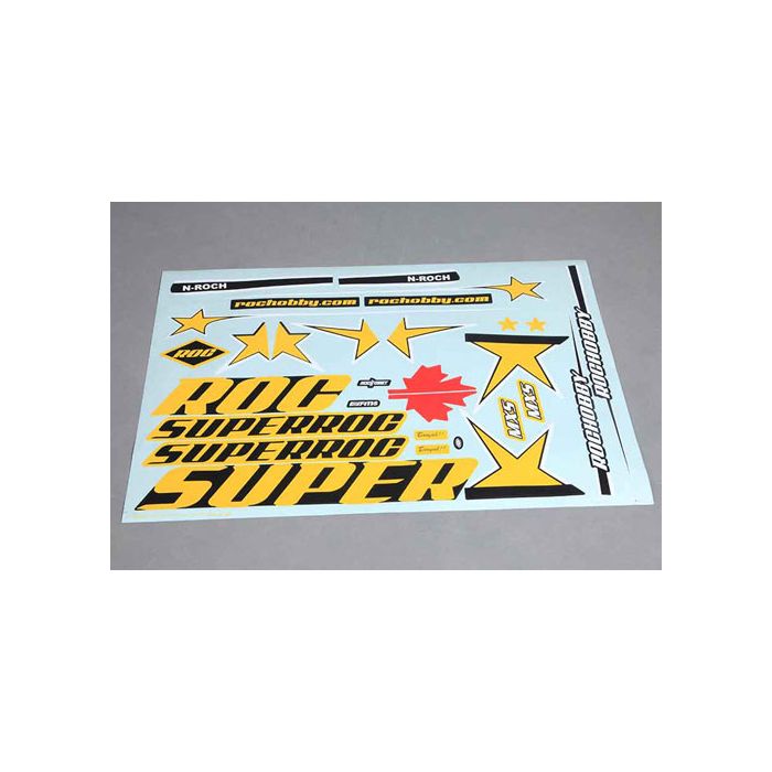 Roc Hobby 1100mm Mxs Decal Sheet