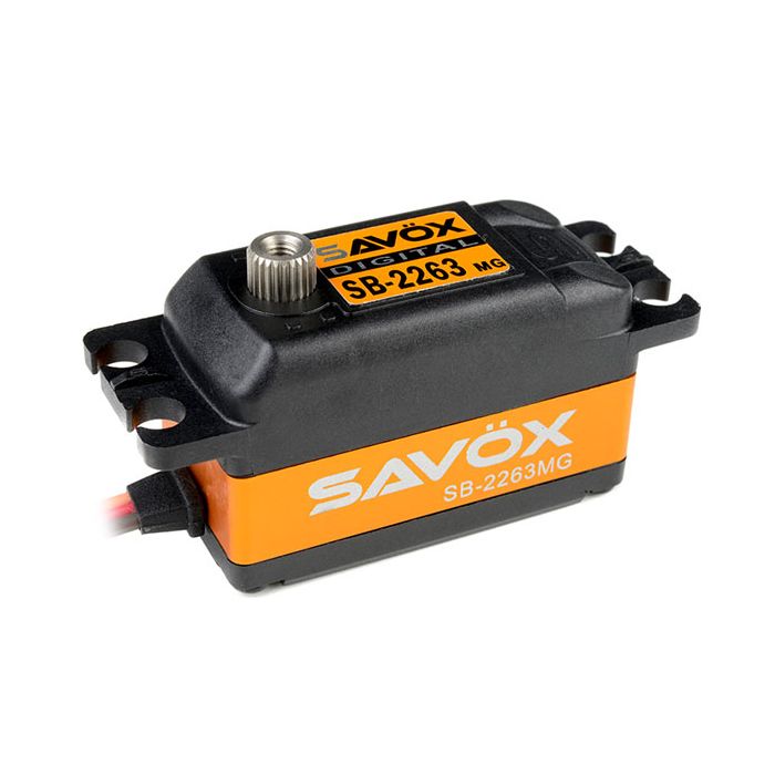 SAVOX SB2263MG LOW PROFILE BRUSHLESS DIGITAL SERVO 10KG/0.076s@6.0V