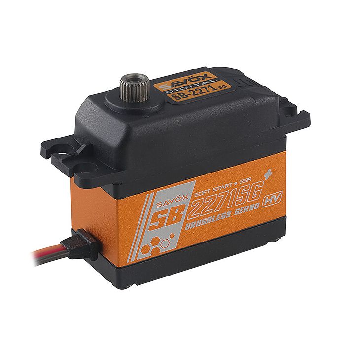 Savox SB-2271SG+ HV Digital Brushless Servo 20kg/0.065s@7.4v